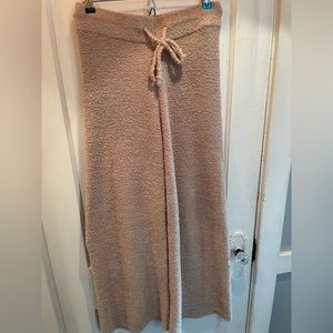 T & S- Soft Pants with bottom flare